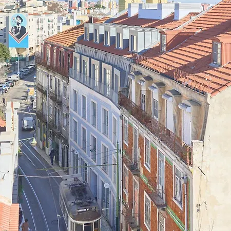 아파트 Sunny Graca, River View, By Timecooler 리스본