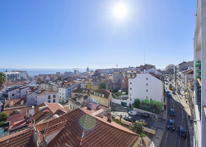 Sunny Graca, River View, By Timecooler شقة Lisboa